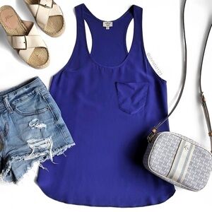 Aritzia Wilfred Silk Tank Top